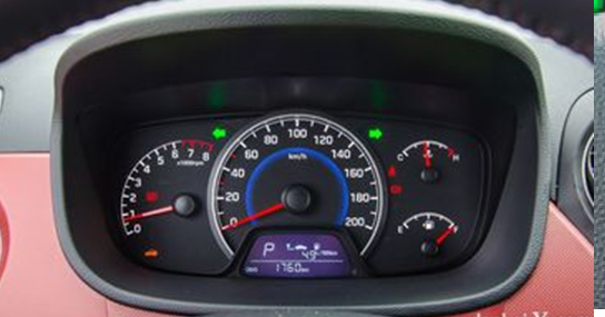 Hyundai i10 2018 đồng hồ hiển thị