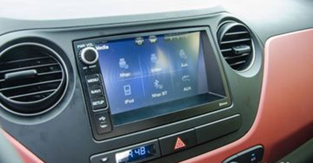 Hyundai i10 2018 hệ thống nghe nhìn